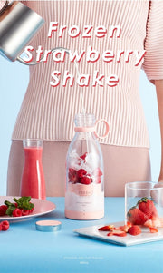 FreshBlend™ PRO – Butelka Blender 350 ml | Bezprzewodowe Ładowanie Magnetyczne – zdjęcie 2